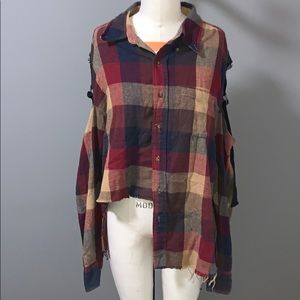 Furst of a Kind distressed flannel